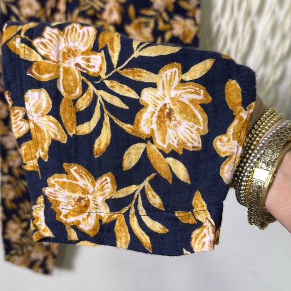 Garnet Hill Ahra Organic Cotton Trousers Size Small - Picture 6 of 16